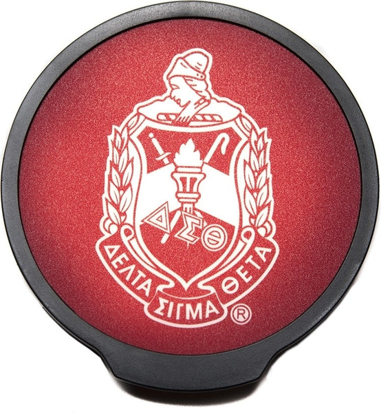 Delta Sigma Theta LED Car Badge [Red]