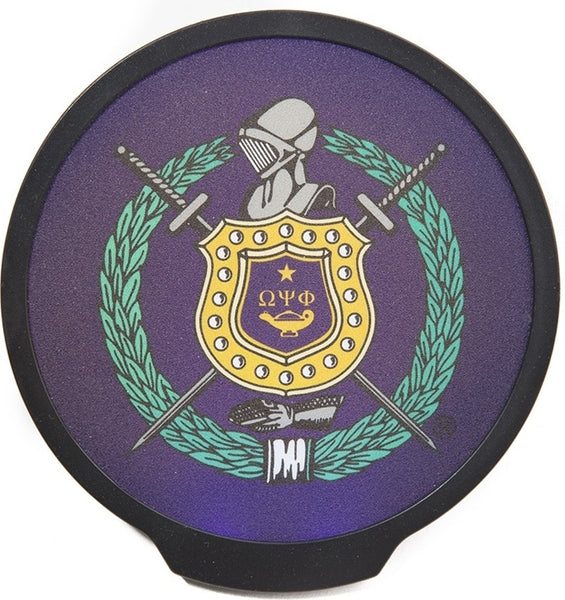 Omega Psi Phi LED Car Badge [Purple]