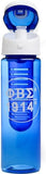 Phi Beta Sigma Water Bottle w/Fruit-Infuser [Clear - 24 oz.]