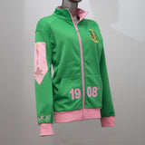 Alpha Kappa Alpha Elite Track Jacket [Green]