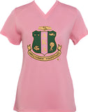 Alpha Kappa Alpha Performance Womens Tee [Pink]