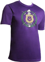Omega Psi Phi Performance Mens Tee [Purple]