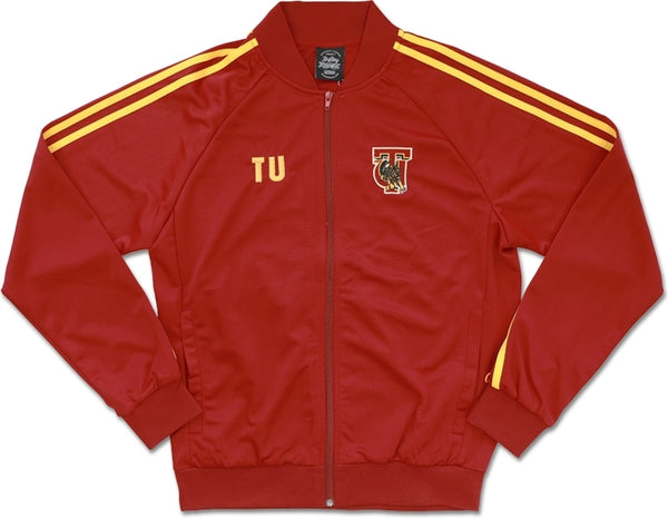 Big Boy Tuskegee Golden Tigers S2 Mens Jogging Suit Jacket [Crimson Red]