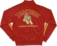 Big Boy Tuskegee Golden Tigers S2 Mens Jogging Suit Jacket [Crimson Red]