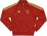 Big Boy Tuskegee Golden Tigers S2 Mens Jogging Suit Jacket [Crimson Red]