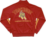 Big Boy Tuskegee Golden Tigers S2 Mens Jogging Suit Jacket [Crimson Red]
