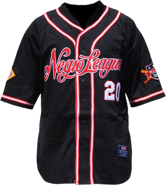 Big Boy NLBM Replica Mens Baseball Jersey [Black]