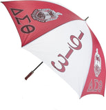 Delta Sigma Theta Jumbo Umbrella [Red/White]
