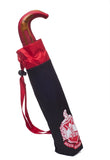 Delta Sigma Theta Large Hurricane Umbrella [Red/Black]