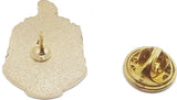 Delta Sigma Theta 3D Crest Lapel Pin [Gold]