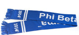 Phi Beta Sigma Knit Scarf [Blue]