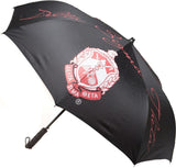 Delta Sigma Theta Large Inverted Umbrella [Black]