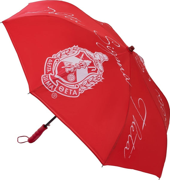 Delta Sigma Theta Large Inverted Umbrella [Red]
