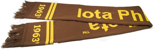 Iota Phi Theta Knit Scarf [Brown]