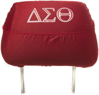 Delta Sigma Theta Car Seat Headrest Cover [Red]