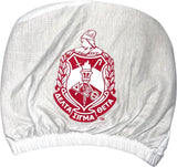 Delta Sigma Theta Car Seat Headrest Cover [White]