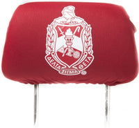 Delta Sigma Theta Car Seat Headrest Cover [Red]