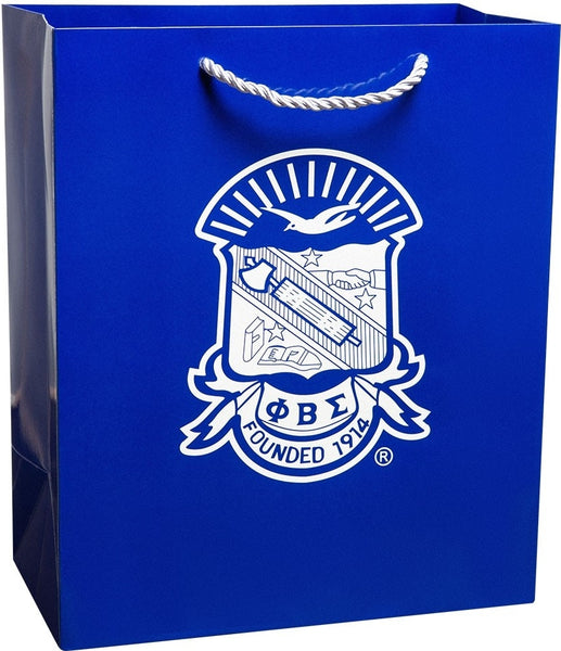 Phi Beta Sigma Medium Gift Bag [Blue]
