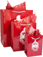 Delta Sigma Theta Gift Bag Set [Red]