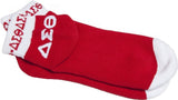 Delta Sigma Theta Bootie Socks [Red]