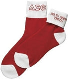 Delta Sigma Theta Ankle Socks [Red]