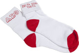 Delta Sigma Theta Ankle Socks [White]