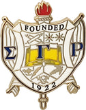 Sigma Gamma Rho Crest Lapel Pin [Gold]