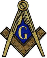 Mason Symbol Iron-On Patch [Gold]