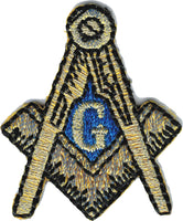 Mason Symbol Iron-On Patch [Gold]
