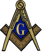 Mason Symbol Iron-On Patch [Gold]