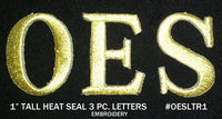 Eastern Star Iron-On Patch Set [Gold]