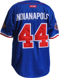 Big Boy Indianapolis Clowns Legends S3 Mens Baseball Jersey [Royal Blue]