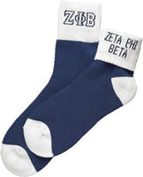 Zeta Phi Beta Ankle Socks [Blue]