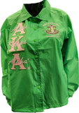 Buffalo Dallas Alpha Kappa Alpha Crossing Line Jacket [Green]
