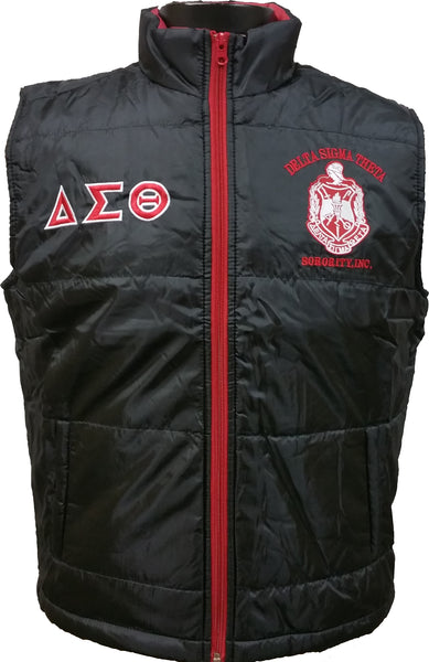 Buffalo Dallas Delta Sigma Theta Vest [Sleeveless - Black]