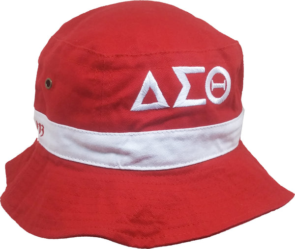 Buffalo Dallas Delta Sigma Theta Bucket Hat [Red]