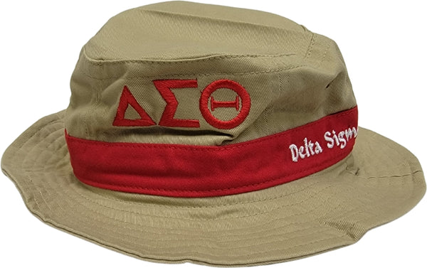 Buffalo Dallas Delta Sigma Theta Bucket Hat [Khaki]