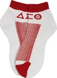 Buffalo Dallas Delta Sigma Theta Ankle Socks [White]