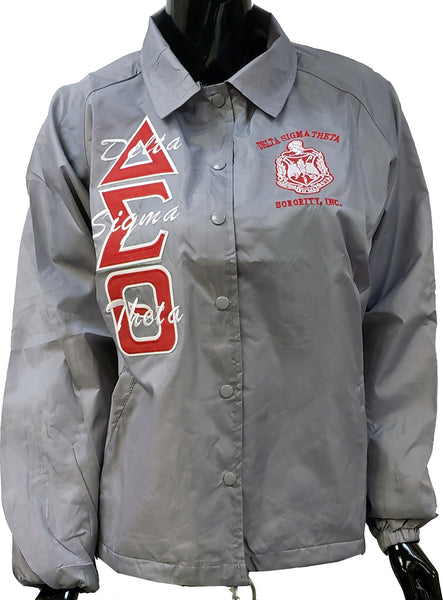 Buffalo Dallas Delta Sigma Theta Crossing Line Jacket [Silver]