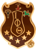 Iota Phi Theta 3D Shield Lapel Pin [Gold]