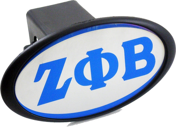 Zeta Phi Beta Domed Hitch Cover [Black]