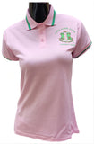 Buffalo Dallas Alpha Kappa Alpha Polo Shirt [Short Sleeve - Pink]