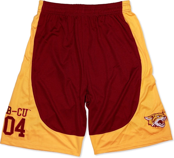 Big Boy Bethune-Cookman Wildcats S2 Mens Basketball Shorts [Maroon]