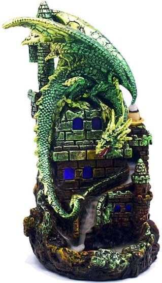 Green Dragon Backflow Cone Burner [Green]