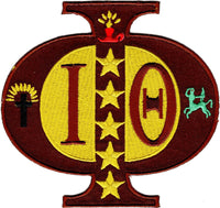 Iota Phi Theta Swag Series Tackle Twill Iron-On Patch [Brown]