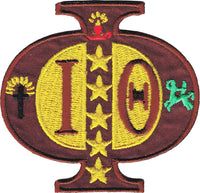 Iota Phi Theta Swag Series Tackle Twill Iron-On Patch [Brown]