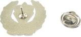 Kappa Alpha Psi Sweetheart Silhouette Wreath Lapel Pin [Silver]