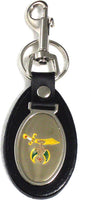 Shriner Leather FOB Key Chain [Black]