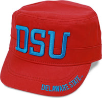 Big Boy Delaware State Hornets S145 Captains Cadet Cap [Red]