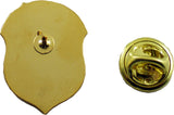 Zeta Phi Beta 3D Crest Lapel Pin [Gold]